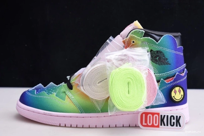 One Kick JORDAN AIR HIGH 1 J DC3481-900 X OG BALVIN 0726